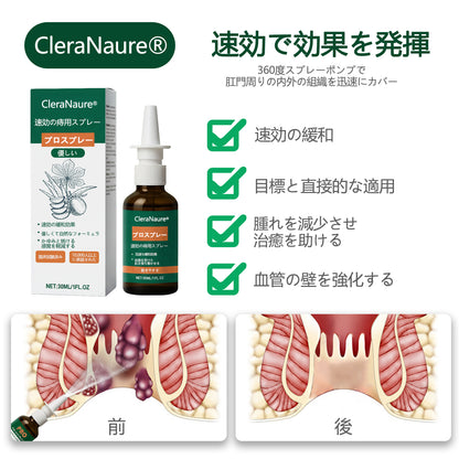 🎁🎁 限定キャンペーン | CleraNaure® 速効性痔疾用PROスプレー🎁
