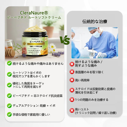 CleraNaure® ビーペプチド ルートソフト デュアルリリーフ クリーム