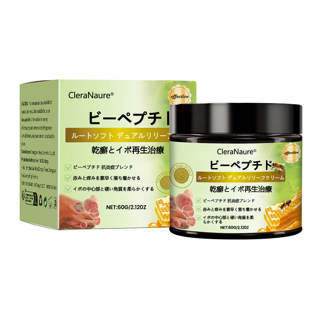 CleraNaure® ビーペプチド ルートソフト デュアルリリーフ クリーム