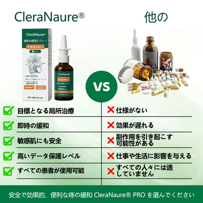 🎁 限定キャンペーン | CleraNaure® 速効性痔疾用PROスプレー