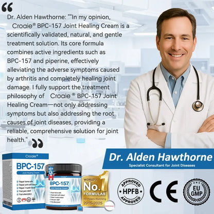 CleraNaure® BPC-157 関節治療クリーム🦴 関節炎、神経障害、リウマチ、スポーツ障害などの治療に